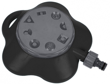 Arroseur cadran plastique polyvalent - 8 formes d’arrosage : 360°, 180°, 90°, carré, rectangle, par bande. disponible abidjan cote d'ivoire.