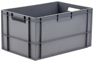 Bac palettisable - 20 litres - l x p x h : 400 x 300 x 235 mm - gris. disponible abidjan cote d'ivoire.