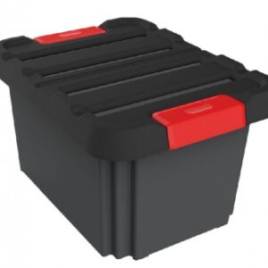 Bac stock'r - 580 x 445 x 330 mm - 58 litres - noir. disponible abidjan cote d'ivoire.