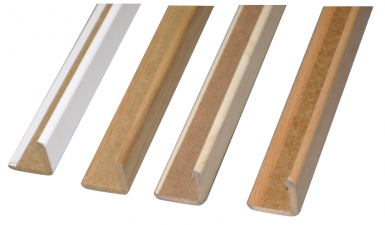 Baguette d'angle revêtue frêne blanc angles ext. disponible abidjan cote d'ivoire.