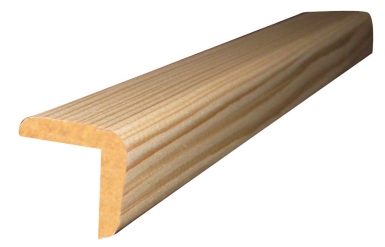 Baguette d'angle sapin angles extérieurs arrondis 22x22 mm lg. disponible abidjan cote d'ivoire.