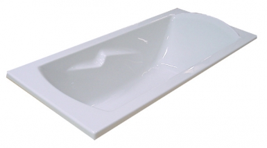 Baignoire à encastrer ou à poser ulysse 2 160 x 70 cm, accoud. disponible abidjan cote d'ivoire.