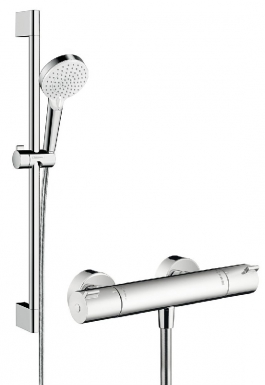 Barre combi crometta vario 65 - h 65 cm - mitigeur - chromé. disponible abidjan cote d'ivoire.