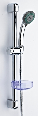 Barre hydrostyle confort - h 60 cm - porte-savon - flexible 1,50 m - chromé. disponible abidjan cote d'ivoire.