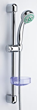 Barre hydrostyle luxe - h 60 cm - porte-savon - flexible 1,50 m - chromé. disponible abidjan cote d'ivoire.