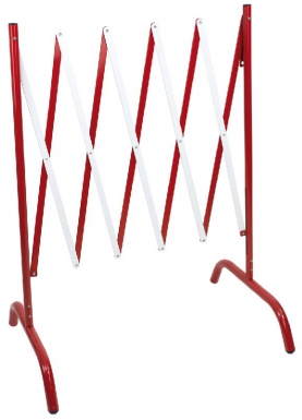 Barrière de chantier acier extensible - l x h 250 x 105 cm. disponible abidjan cote d'ivoire.