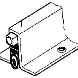 Bas de porte automatique klomatic kej 89 aluzinc joint caoutchouc l 103 cm. disponible abidjan cote d'ivoire.