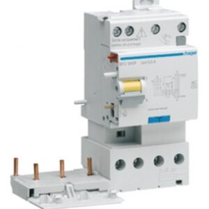 Bloc différentiel à bornes décalées 3 ph+n dble sortie 40a 30ma type ac. disponible abidjan cote d'ivoire.