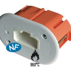 Boîte d'encastrement miniclips dcl recouvrant pour applique ø 40xp40 mm avec couv. disponible abidjan cote d'ivoire.