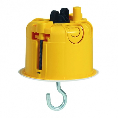 Boîte luminaire batibox cloisons sèches avec couvercle de finition pour point de centre. disponible abidjan cote d'ivoire.