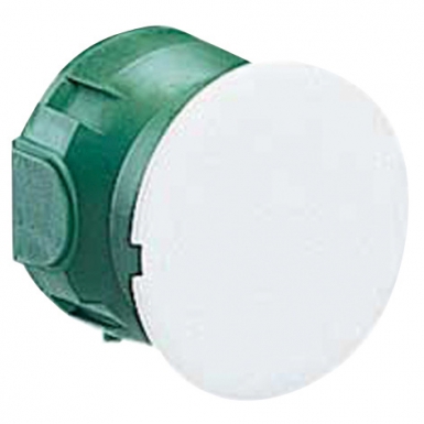 Boîte luminaire batibox maçonnerie couvercle de finition pour applique ø 40 prof. disponible abidjan cote d'ivoire.