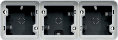 Boîtes en saillies 3 postes horiz. disponible abidjan cote d'ivoire.