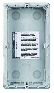 Boîtier à encastrer sfera new et sfera 2 modules dim. disponible abidjan cote d'ivoire.