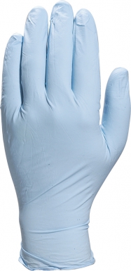 Boite de 100 gants fins à usage unique "1400b100" ambidextres nitrile non poudrés - spécial agro-alimentaire - taille 8. disponible abidjan cote d'ivoire.