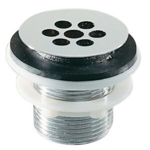 Bonde laiton sans trop-plein 52 mm - 33 x 42 - chromé. disponible abidjan cote d'ivoire.