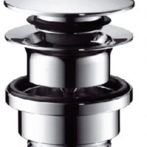 Bonde lavabo à lanterne laiton chromé - commande manuelle - sortie 33x42. disponible abidjan cote d'ivoire.