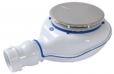 Bonde turboflow 2 ø 90 mm capot abs chromé - débit exceptionnel 43 l/mn. disponible abidjan cote d'ivoire.