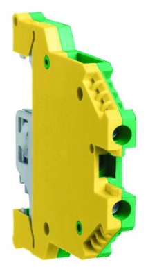 Bornes de terre pe polyamide vert/jaune 4mm² rac. disponible abidjan cote d'ivoire.