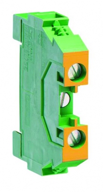 Bornes de terre polyamide pa vert/jaune 10mm² rac. disponible abidjan cote d'ivoire.