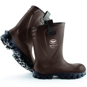 Bottes de sécurité riglitex fur solidgrip, embout et semelle antiperforation en acier (s5), brun - taille 45. disponible abidjan cote d'ivoire.