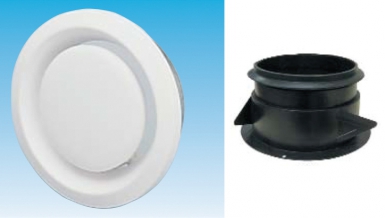 Bouche d'extraction placo bocp 125 - cond. disponible abidjan cote d'ivoire.