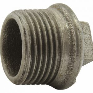 Bouchon n°290 mâle à tête carrée, noir, filetage 20x27. disponible abidjan cote d'ivoire.