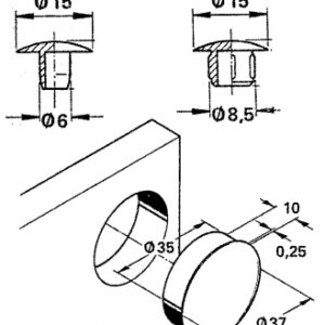 BOUCHON PLASTIQUE BLANC Ø 8 MM. Pour vos projets de construction et de bricolage, Quincaillerie Sénégalaise est là pour vous. Nous proposons des solutions adaptées à vos besoins avec un excellent rapport qualité-prix. Commandez et recevez vos articles rapidement.