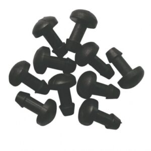 Bouchons noirs micro irrigation ø 4x6 mm - sachet de 10 pièces. disponible abidjan cote d'ivoire.