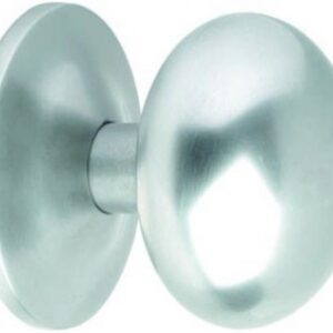 Bouton de tirage plat ø 70 mm monté sur rosace argent ​. disponible abidjan cote d'ivoire.