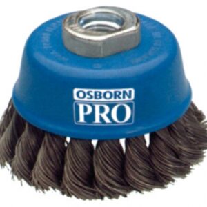 Brosse coupe - fil torsadé acier 0,50 mm - ø 65 mm - filetage m14x2,0. disponible abidjan cote d'ivoire.
