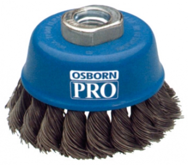 Brosse coupe - fil torsadé acier 0,50 mm - ø 65 mm - filetage m14x2,0. disponible abidjan cote d'ivoire.