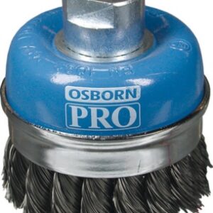 Brosse coupe - fil torsadé acier 0,50 mm - ø 80 mm - filetage m14x2,0. disponible abidjan cote d'ivoire.
