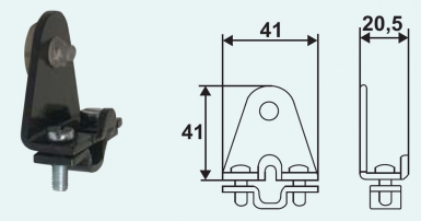 Butée de tourniquet marseillais universelle + tampon dim. disponible abidjan cote d'ivoire.