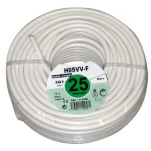 CÂBLE SOUPLE HO5VV-F ÂME CUIVRE NU CÂBLÉ 3G2,5 MM2 BLANC - ROULEAU 25 M - TARIFÉ À LA PIÈCE. Quincaillerie Sénégalaise, votre spécialiste en fournitures pour le bâtiment et la plomberie, vous accompagne dans tous vos projets. Commandez en ligne et profitez de notre service rapide et fiable.