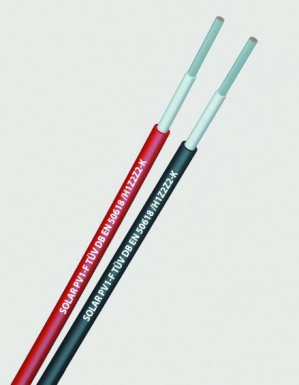 Câbles solar section 1 x 6 mm² ø gaine ext. disponible abidjan cote d'ivoire.