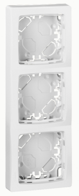 Cadre saillie 3 postes 207x72 mm pour mécan. disponible abidjan cote d'ivoire.