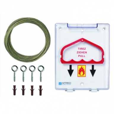 Cage vanne police avec poignée, câble nylon, ensem. disponible abidjan cote d'ivoire.