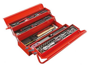 Caisse outils metal 113 pieces. disponible abidjan cote d'ivoire.