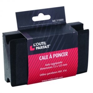 Cale à poncer auto-agrippante - monobloc mousse polyuréthane - bords chanfreinés - pour feuilles dim. disponible abidjan cote d'ivoire.