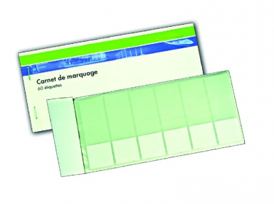 Carnet de 60 repères taille 1. disponible abidjan cote d'ivoire.