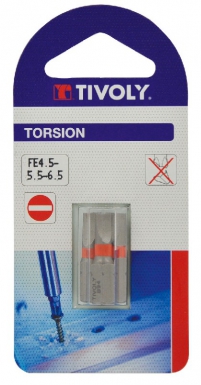 Carte 3 embouts de vissage torsion - pour vis fente - 4,5-5,5-6,5 - long. disponible abidjan cote d'ivoire.