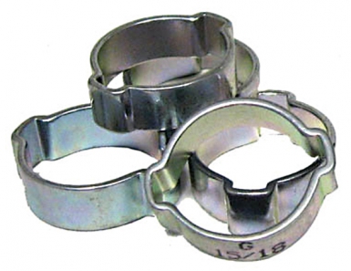 Carte de 12 colliers de serrage à oreilles 6,3x12. disponible abidjan cote d'ivoire.