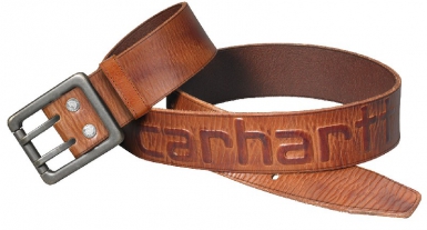 Ceinture cuir carhartt - largeur 3,9 cm - coloris marron - taille 42. disponible abidjan cote d'ivoire.