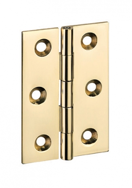 Charnière laiton " marine " axe inox 70x50 mm laiton chromé . disponible abidjan cote d'ivoire.