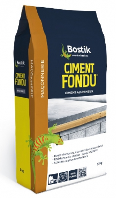 Ciment fondu gris foncé - 5 kg. disponible abidjan cote d'ivoire.