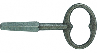 Clé de portière à carré conique 5 à 7 mm longueur 90 mm fonte. disponible abidjan cote d'ivoire.