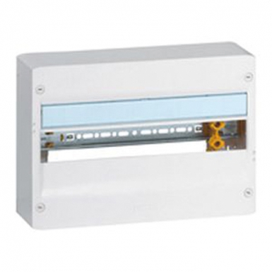 Coffret drivia 1 rangée   de 18 modules hxlxp 250x355x103,5 mm. disponible abidjan cote d'ivoire.