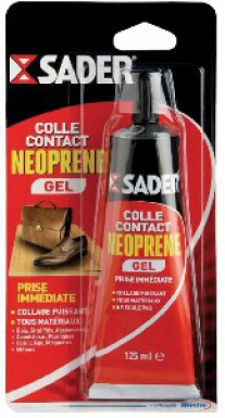 COLLE CONTACT NÉOPRÈNE GEL - MULTI-USAGES - TUBE - 55 ML. Pour des solutions adaptées à vos projets, choisissez Quincaillerie Sénégalaise. Nous proposons des produits de qualité pour la plomberie, la quincaillerie, et les travaux industriels. Notre service rapide vous facilite la vie.