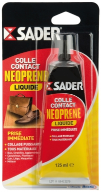 COLLE CONTACT NÉOPRÈNE LIQUIDE - MULTI-USAGES - TUBE - 125 ML. Quincaillerie Sénégalaise, votre spécialiste en quincaillerie et équipement industriel, vous offre des produits durables et performants. Faites vos achats en ligne et gagnez du temps. Nos experts sont là pour vous conseiller.