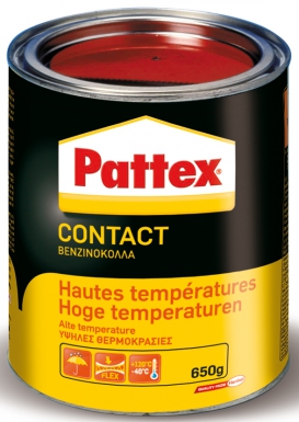 COLLE NÉOPRÈNE SPÉCIALE HAUTE TEMPÉRATURE PATTEX - JUSQU"À 120°C - POT 650 G. Pour des travaux réussis, optez pour Quincaillerie Sénégalaise. Une boutique en ligne fiable pour vos équipements de plomberie et bâtiment. Livraison rapide et produits de qualité.